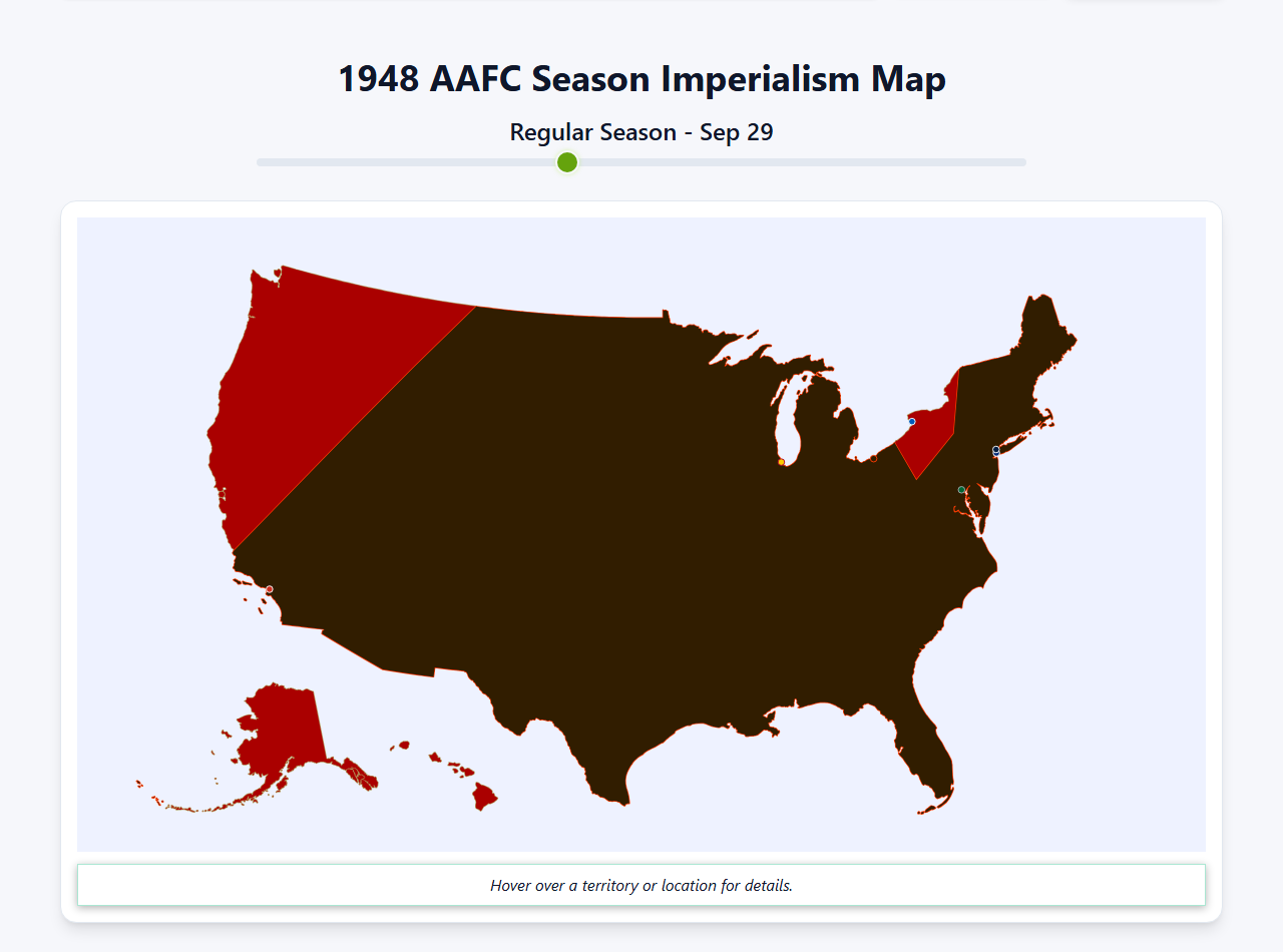 1948 AAFC Imperialism Map