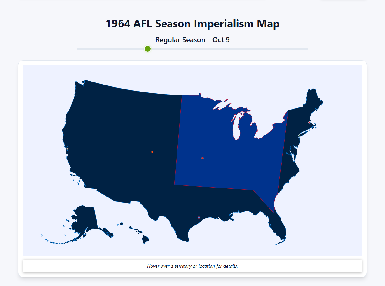 1964 AFL Imperialism Map