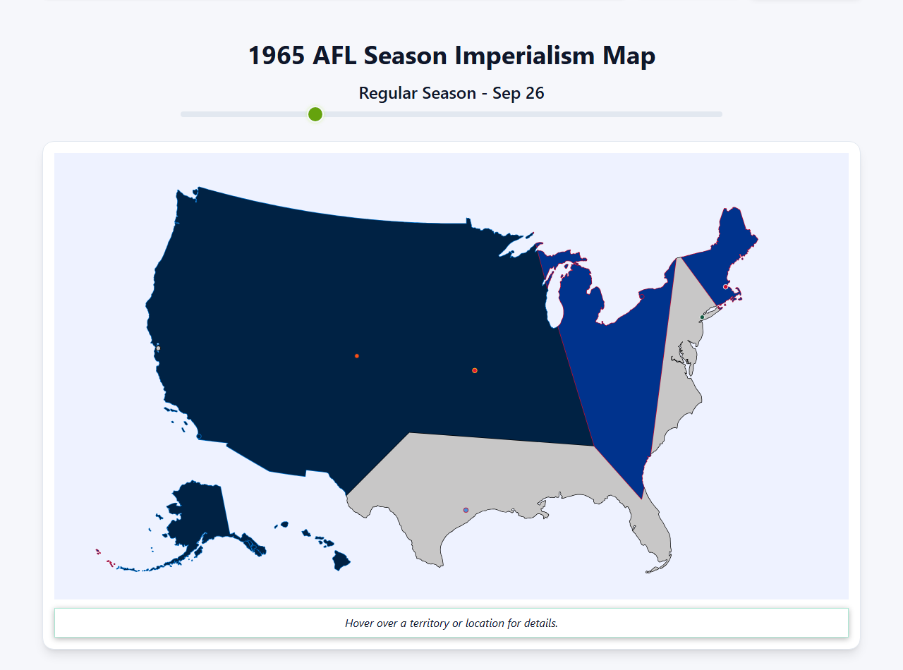 1965 AFL Imperialism Map
