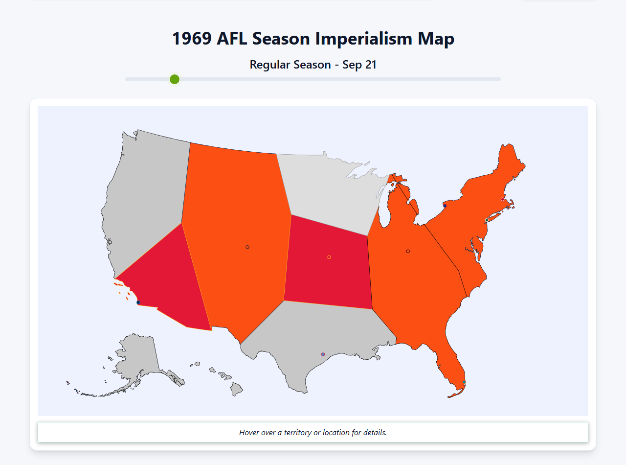 1969 AFL Imperialism Map