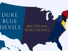 1890 College Football Imperialism Map