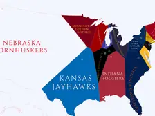 1892 College Football Imperialism Map