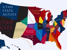 1905 College Football Imperialism Map