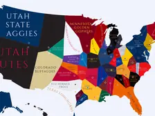 1914 College Football Imperialism Map