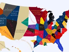 1915 College Football Imperialism Map