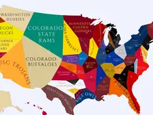 1918 College Football Imperialism Map