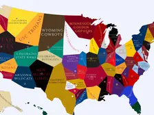 1928 College Football Imperialism Map