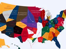 1931 College Football Imperialism Map