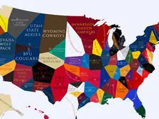1936 College Football Imperialism Map