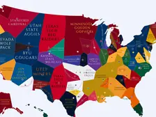 1938 College Football Imperialism Map