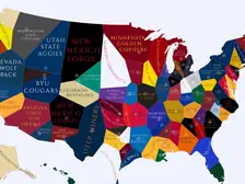 1939 College Football Imperialism Map
