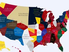 1942 College Football Imperialism Map