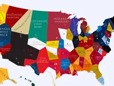 1946 College Football Imperialism Map