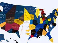 1947 College Football Imperialism Map