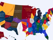 1949 College Football Imperialism Map