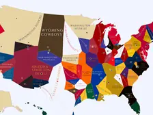 1950 College Football Imperialism Map