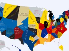 1958 College Football Imperialism Map