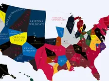 1964 College Football Imperialism Map