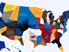 1968 College Football Imperialism Map