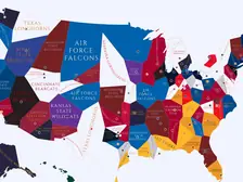 1970 College Football Imperialism Map