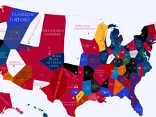 1971 College Football Imperialism Map