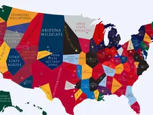 1973 College Football Imperialism Map
