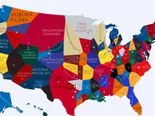 1974 College Football Imperialism Map