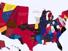 1975 College Football Imperialism Map