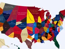 1981 College Football Imperialism Map