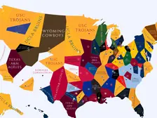 1988 College Football Imperialism Map