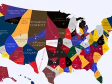 1996 College Football Imperialism Map
