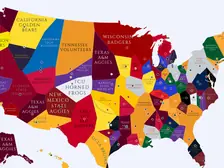 1998 College Football Imperialism Map