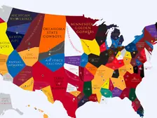 2003 College Football Imperialism Map