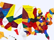 2009 College Football Imperialism Map