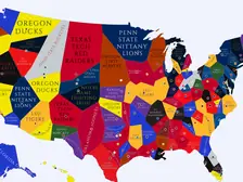 2012 College Football Imperialism Map