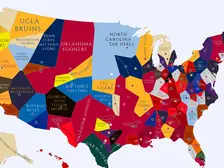 2023 College Football Imperialism Map