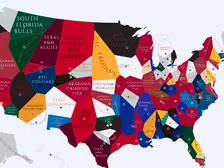 2025 College Football Imperialism Map