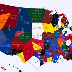 2026 College Football Imperialism Map