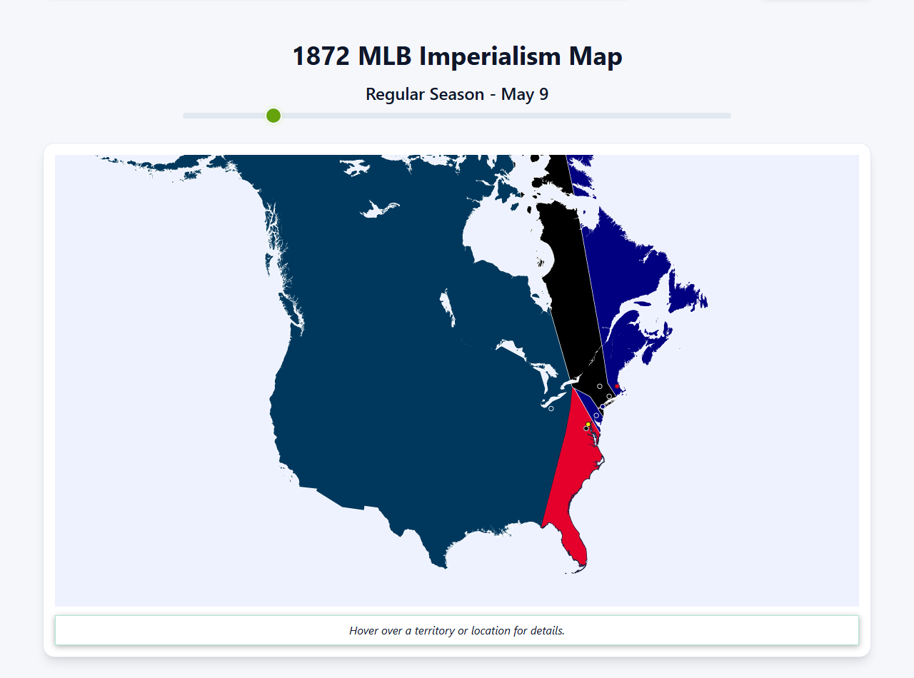 1872 MLB Imperialism Map
