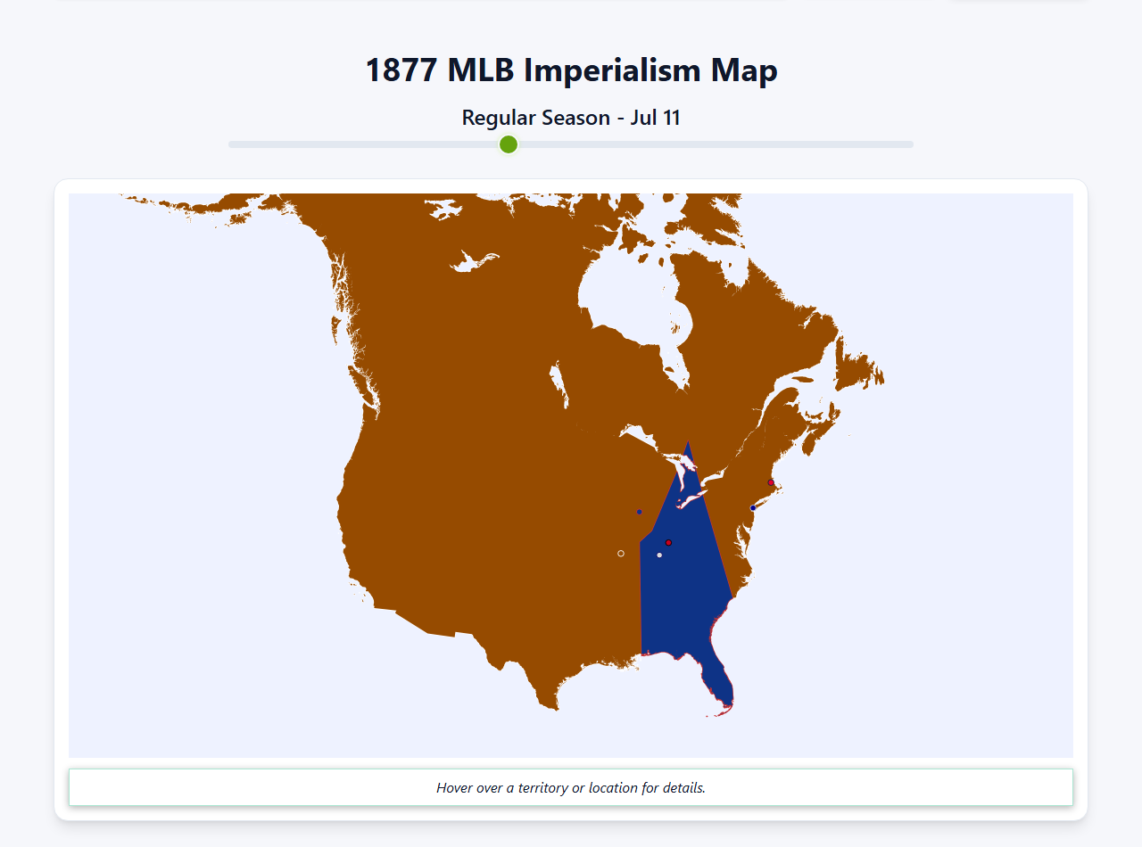 1877 MLB Imperialism Map