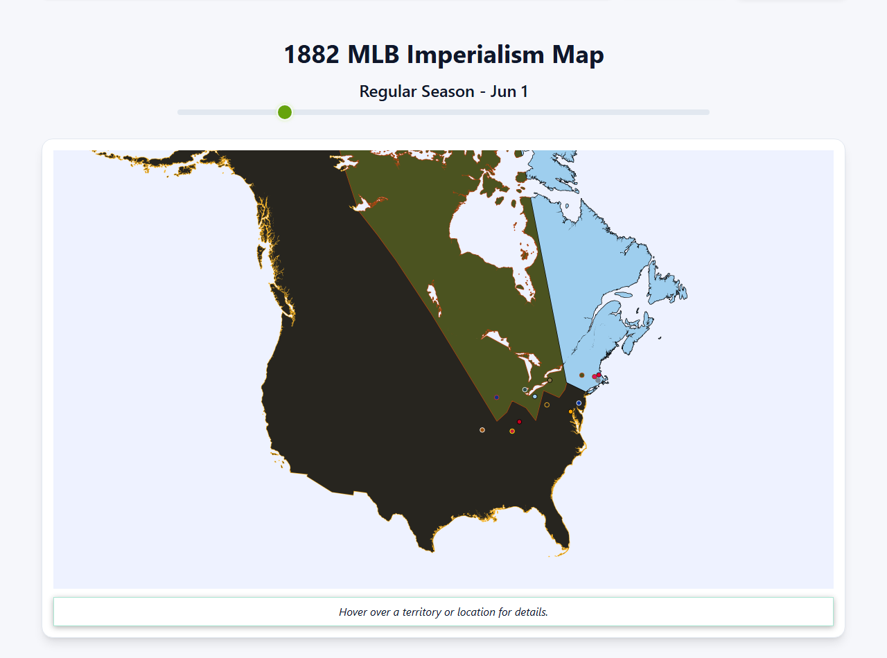 1882 MLB Imperialism Map