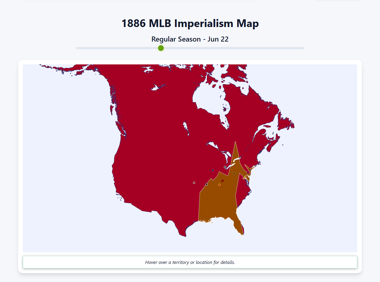 1886 MLB Imperialism Map