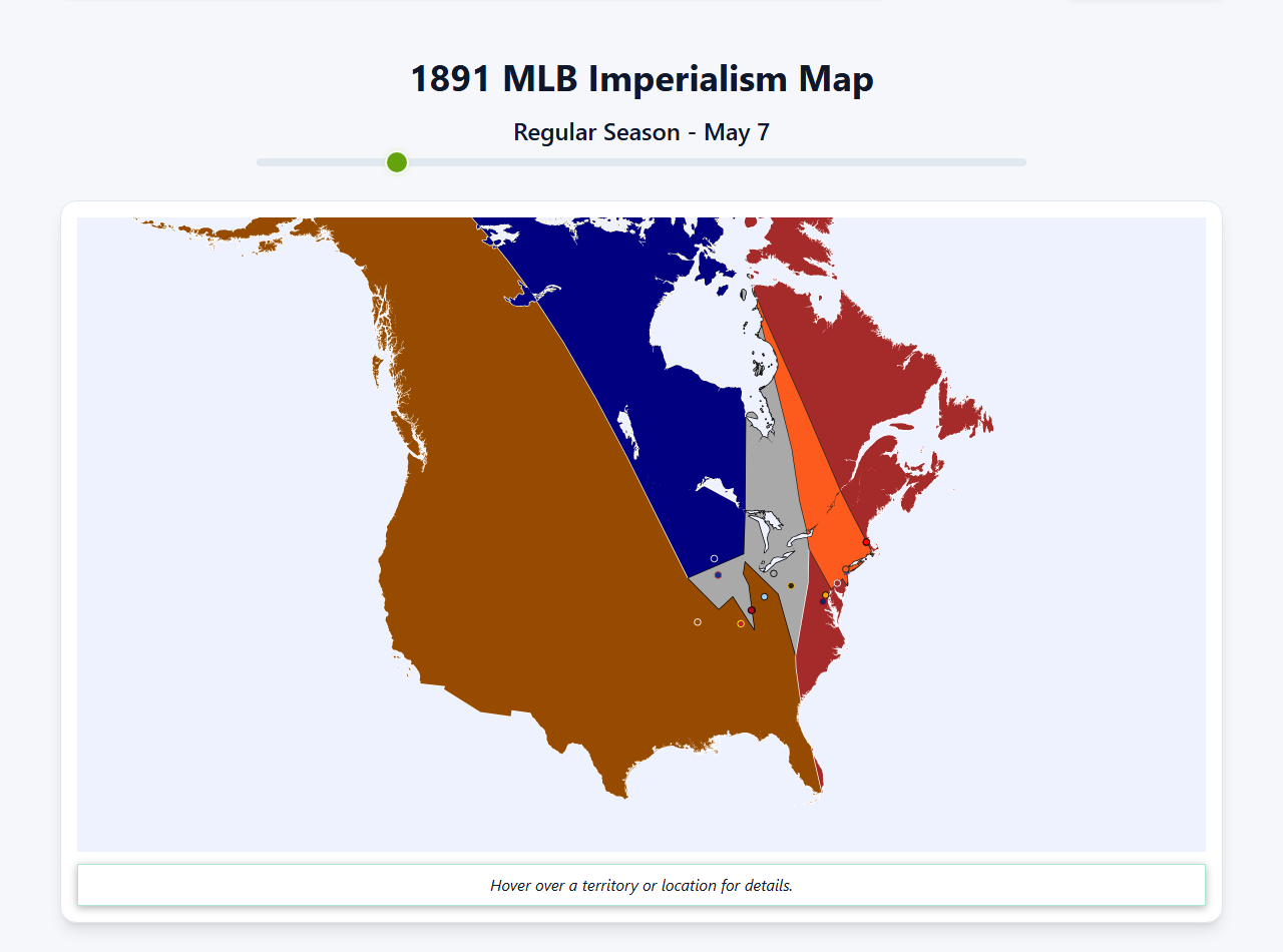 1891 MLB Imperialism Map