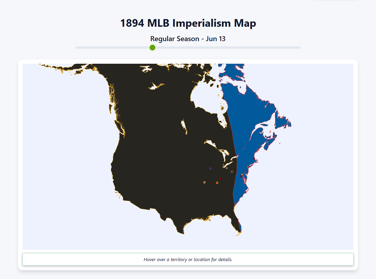 1894 MLB Imperialism Map