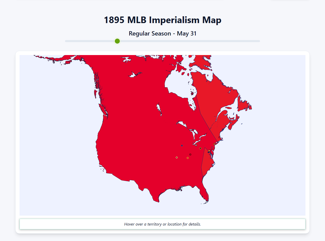 1895 MLB Imperialism Map