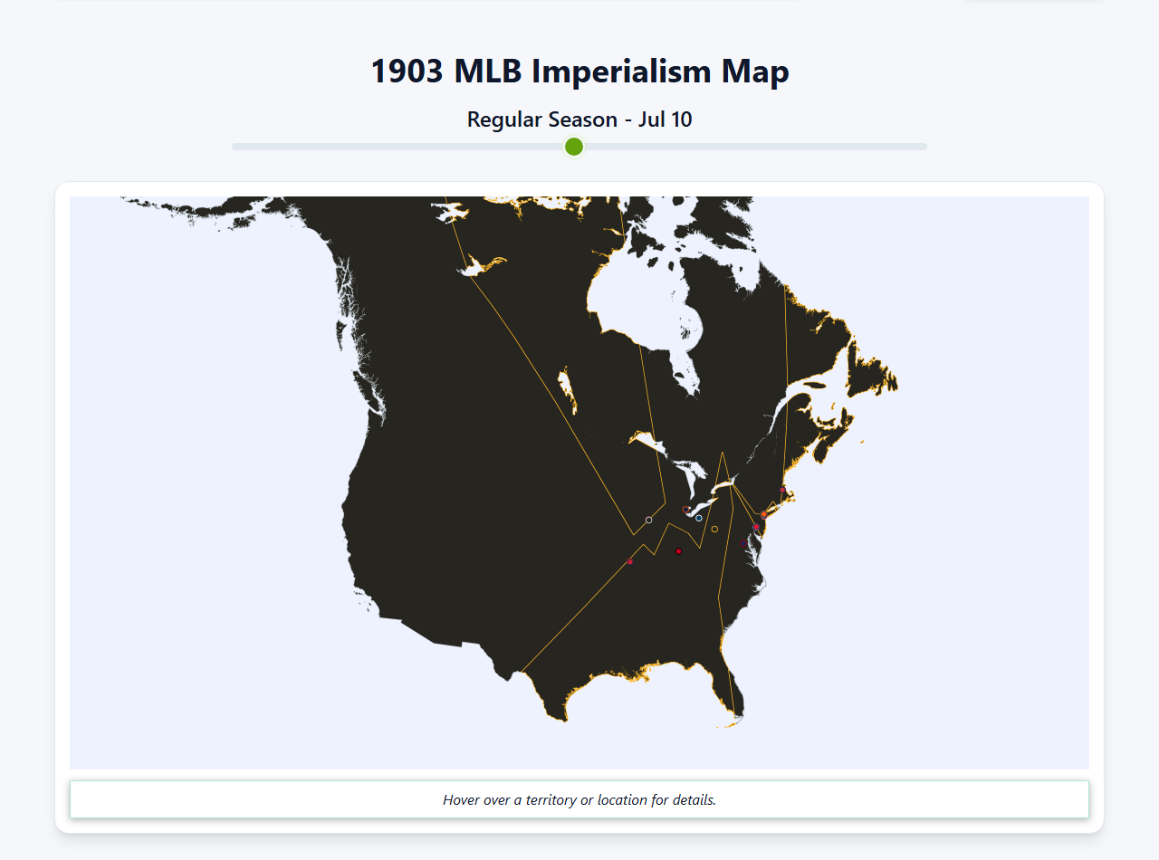 1903 MLB Imperialism Map