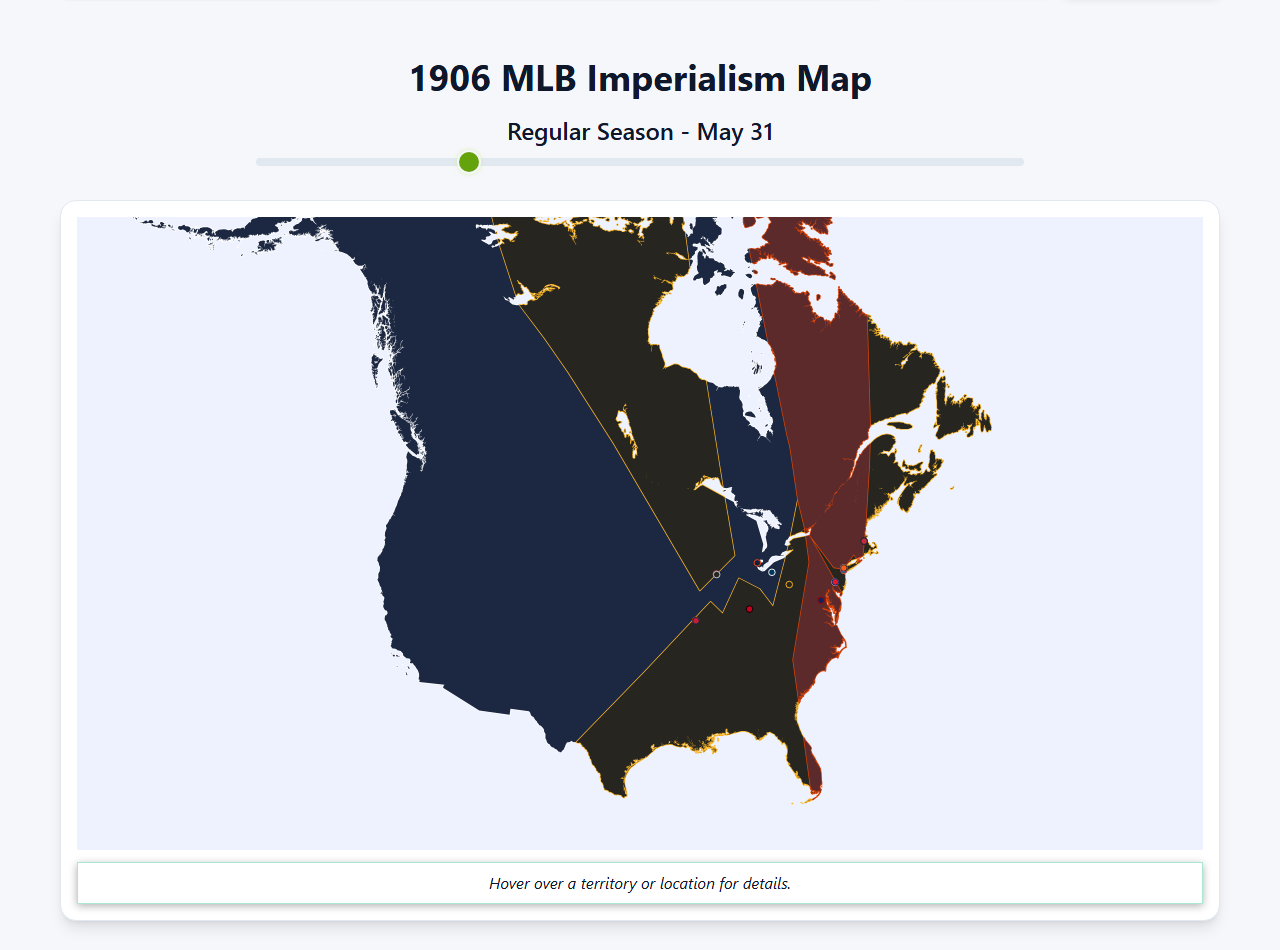 1906 MLB Imperialism Map