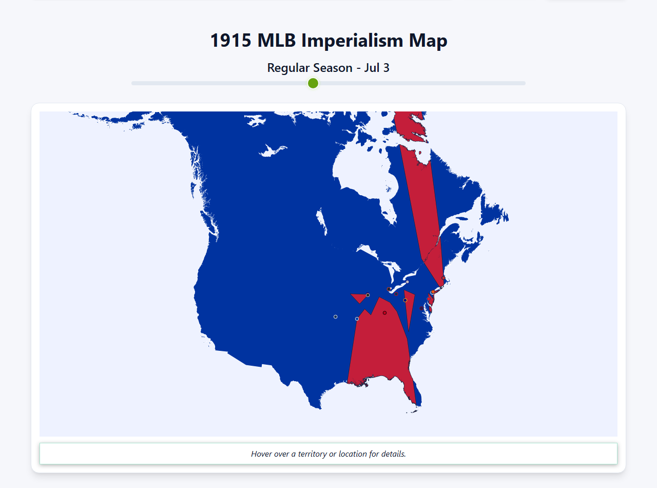 1915 MLB Imperialism Map