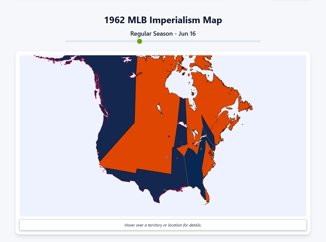 1962 MLB Imperialism Map