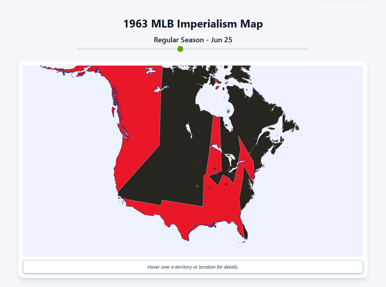 1963 MLB Imperialism Map
